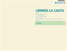 Tablet Screenshot of lacasitaonline.com